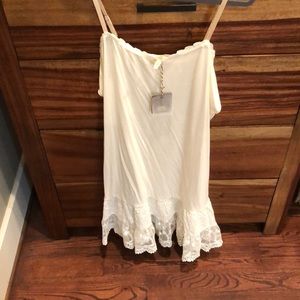 Matilda Jane dress extender/cotton slip BNWT